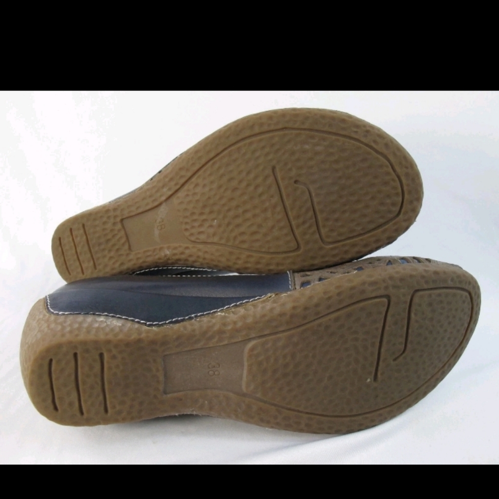 L'Artiste Melinda by Spring Step Women's Mary Jane Clogs Leather Size 7 - Picture 7 of 8